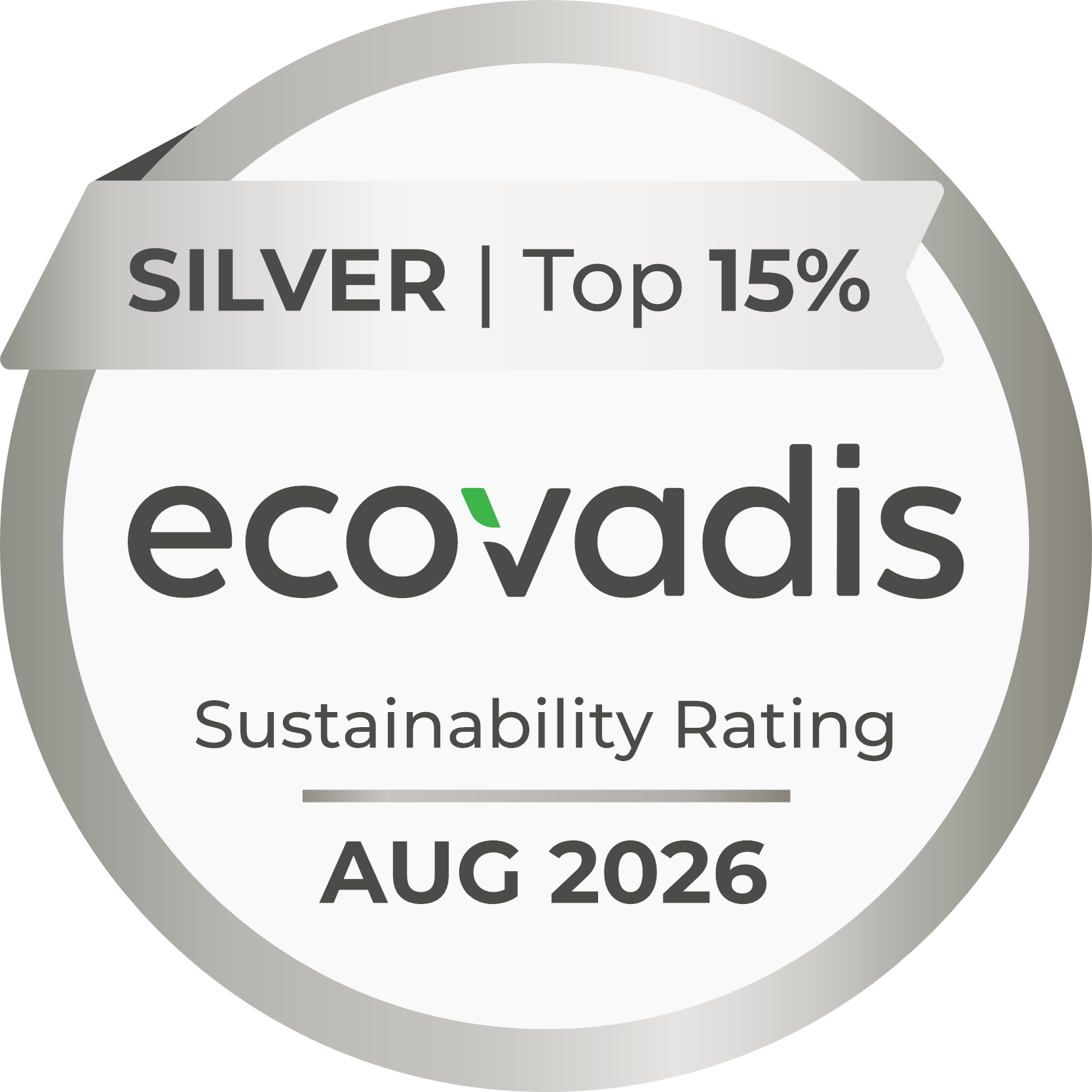 EcoVadis Medaille 2026